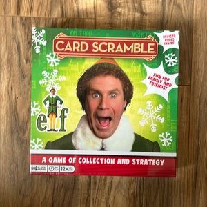 Elf card scramble game new sealed in box
